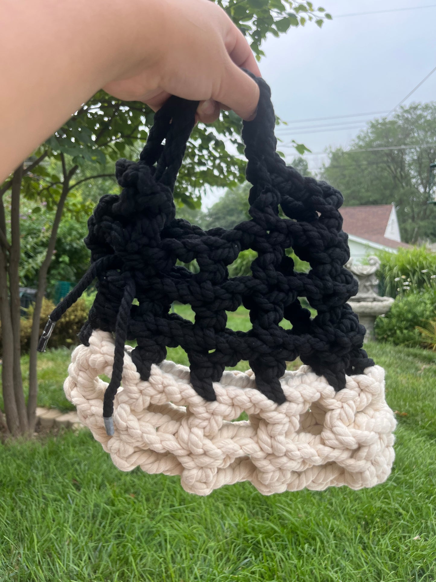 Macrame Beach Bag