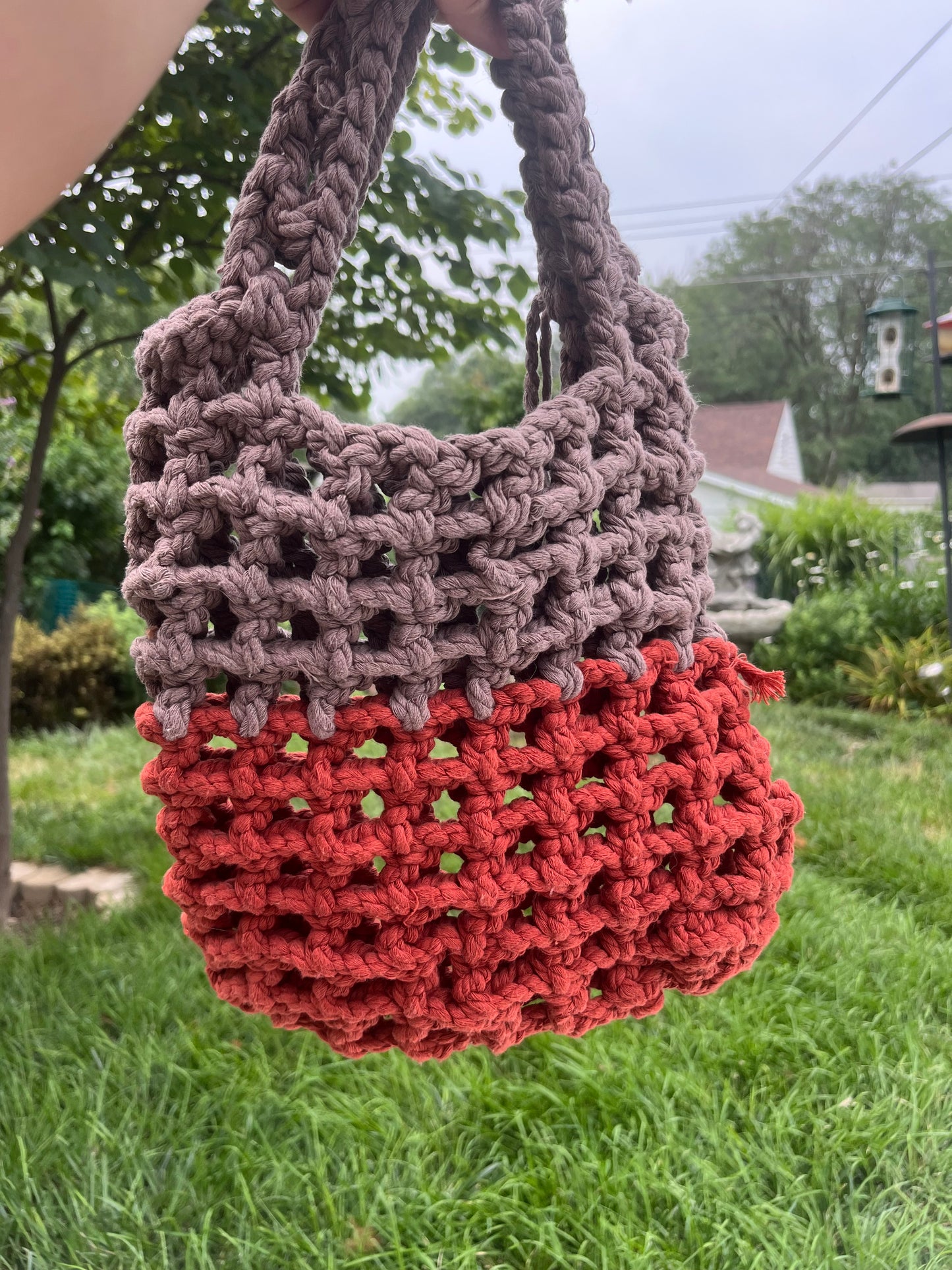Macrame Beach Bag