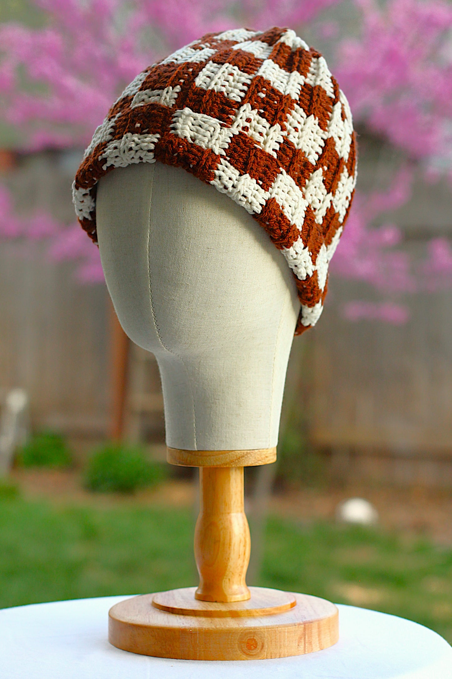 Classic Checkered Beanie