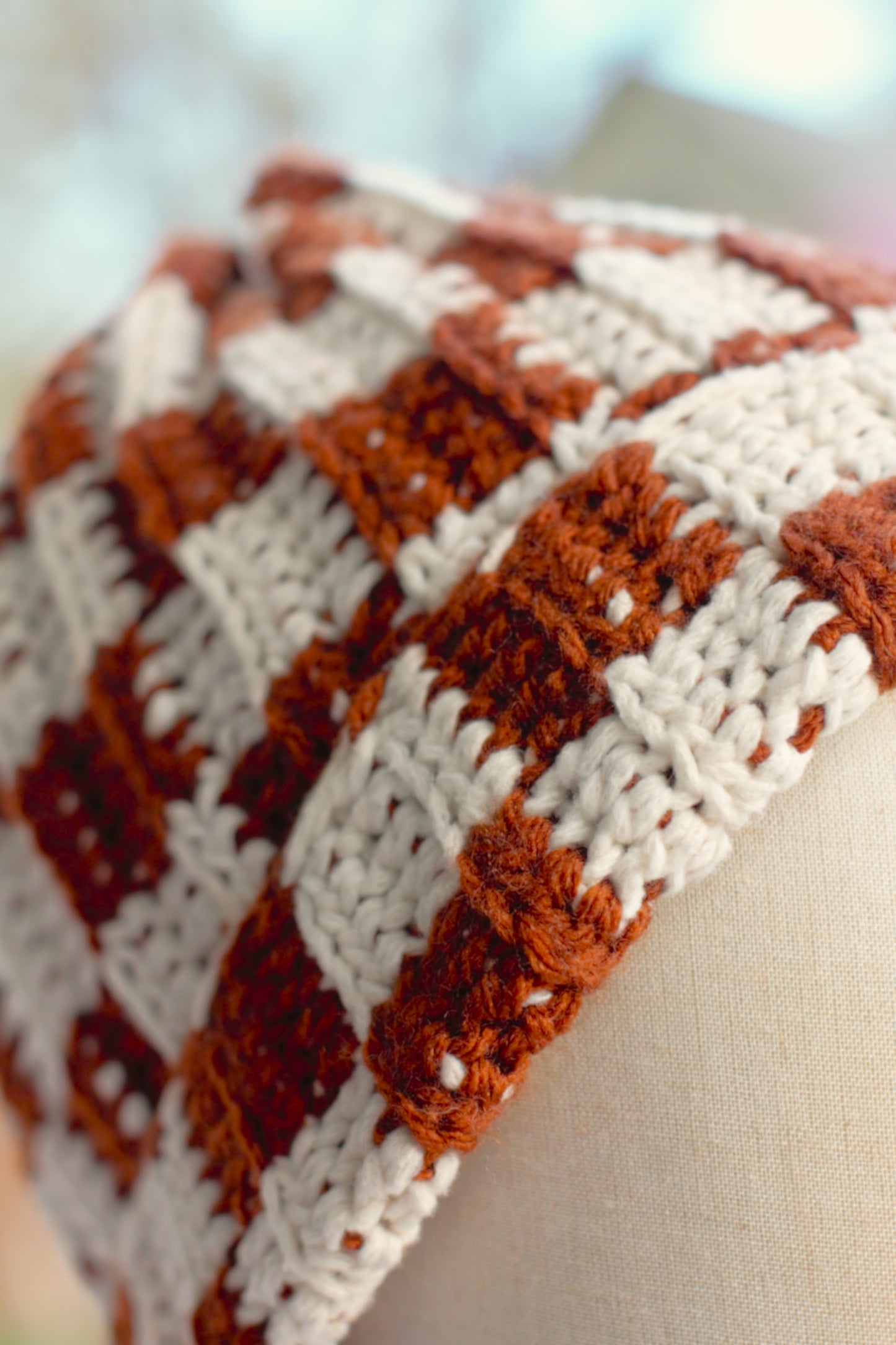 Classic Checkered Beanie
