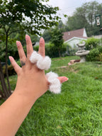 Icy tinsel Scrunchie