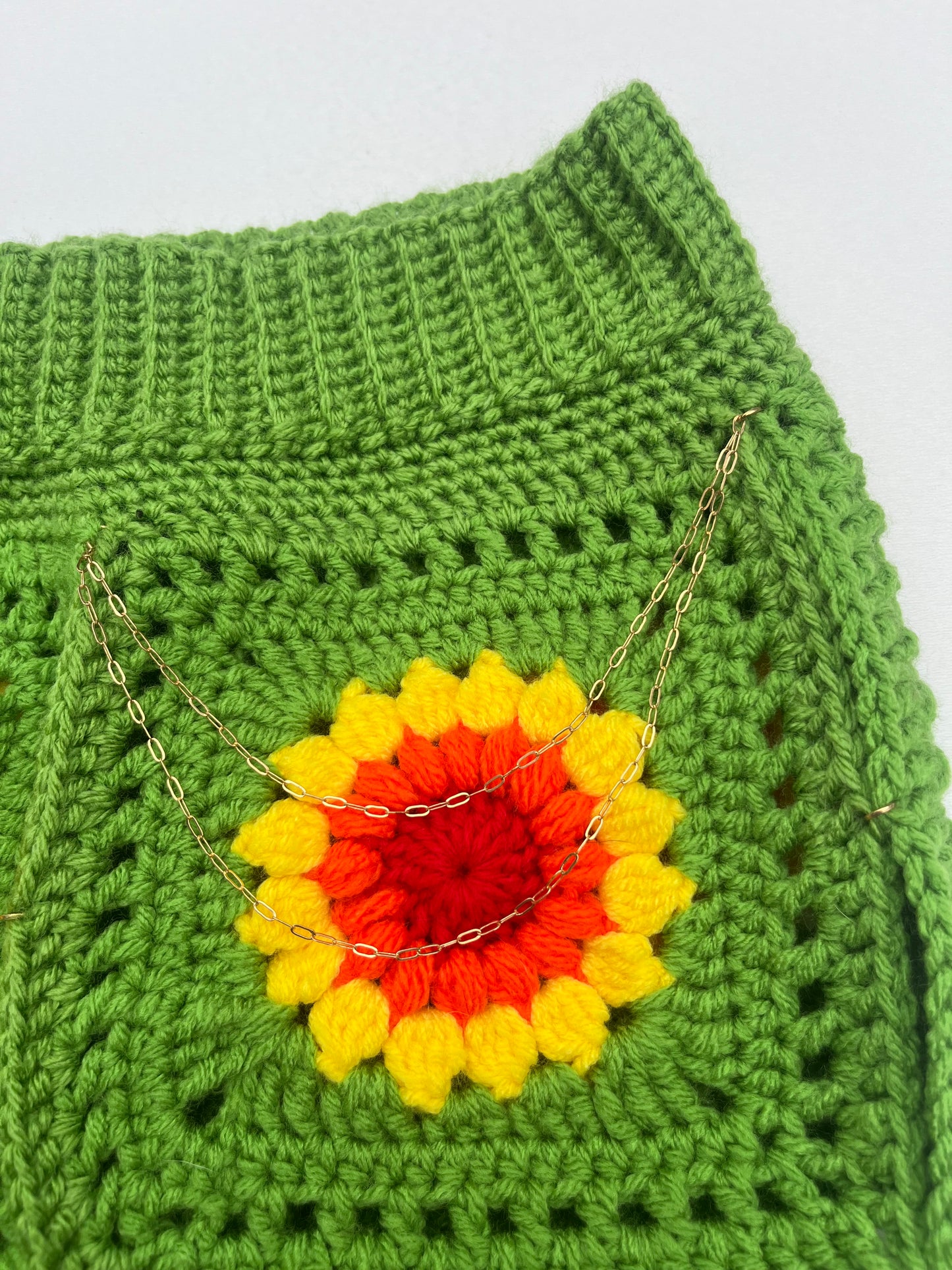 Sunburst Granny Skirt