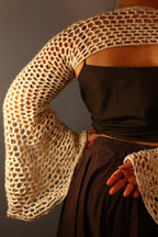 Whimsical Mesh Crochet Top Pattern (Digital Download – PDF)