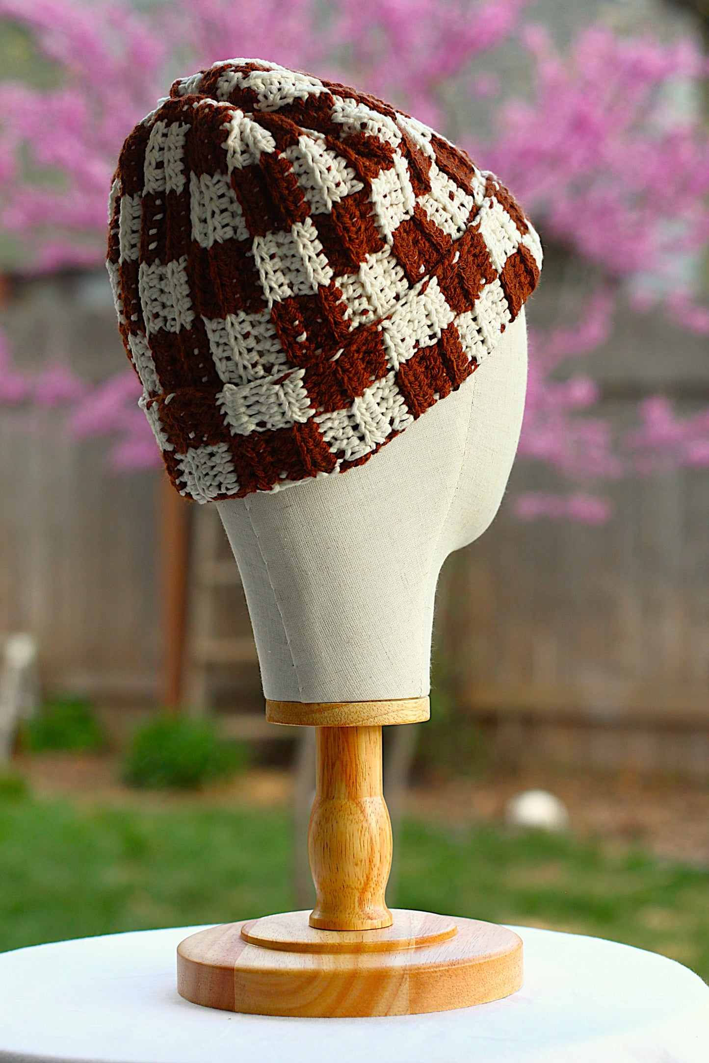 Classic Checkered Beanie