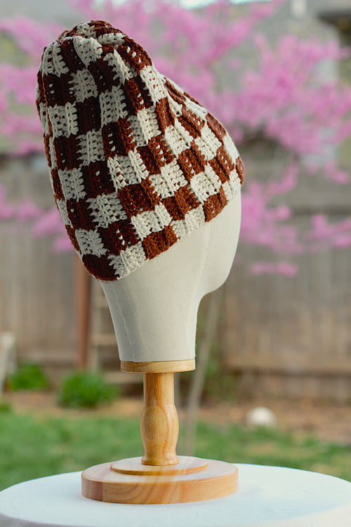 Classic Checkered Beanie